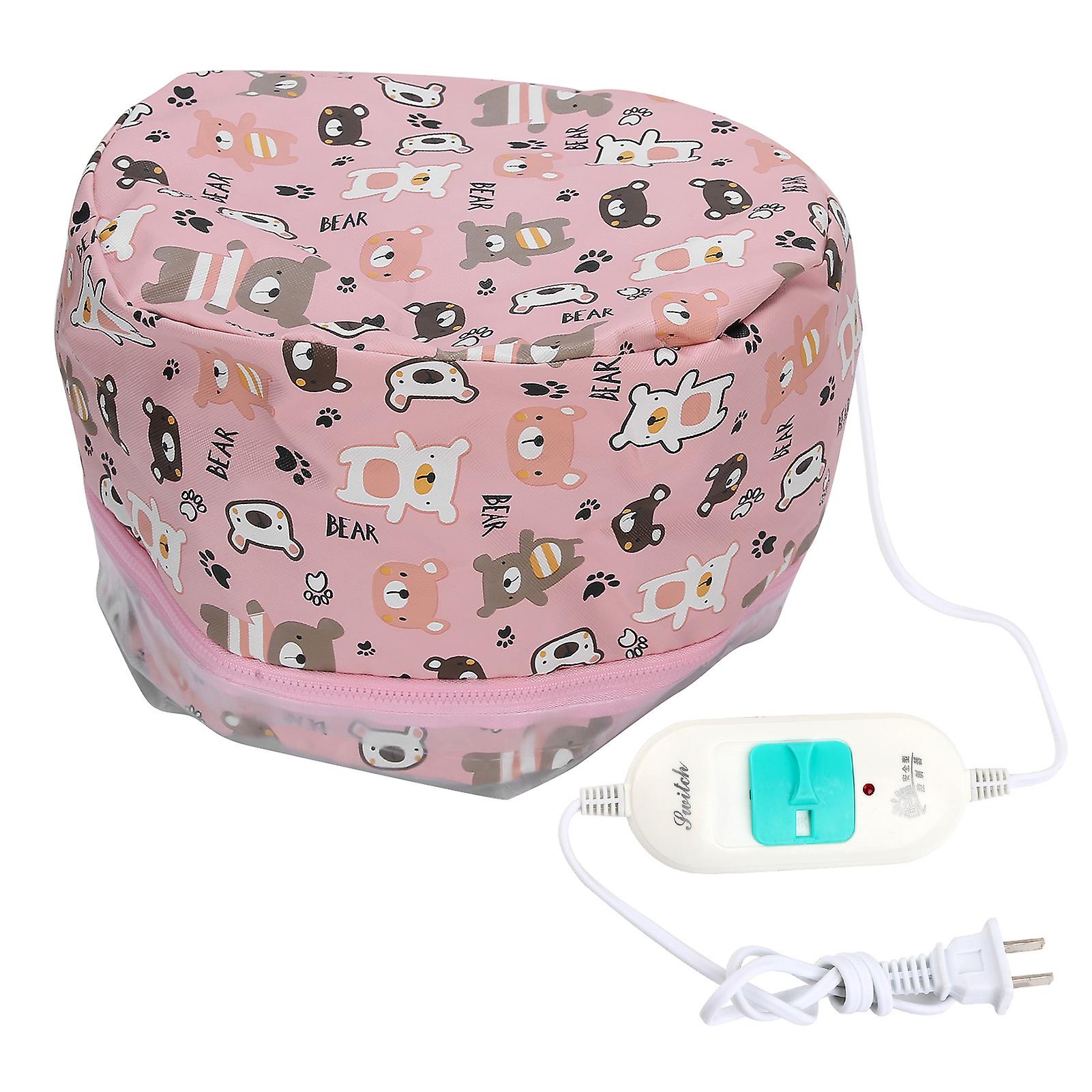 Bonnet chauffant électrique pour cheveux, traitement thermique, contrôle de la température à 3 vitesses