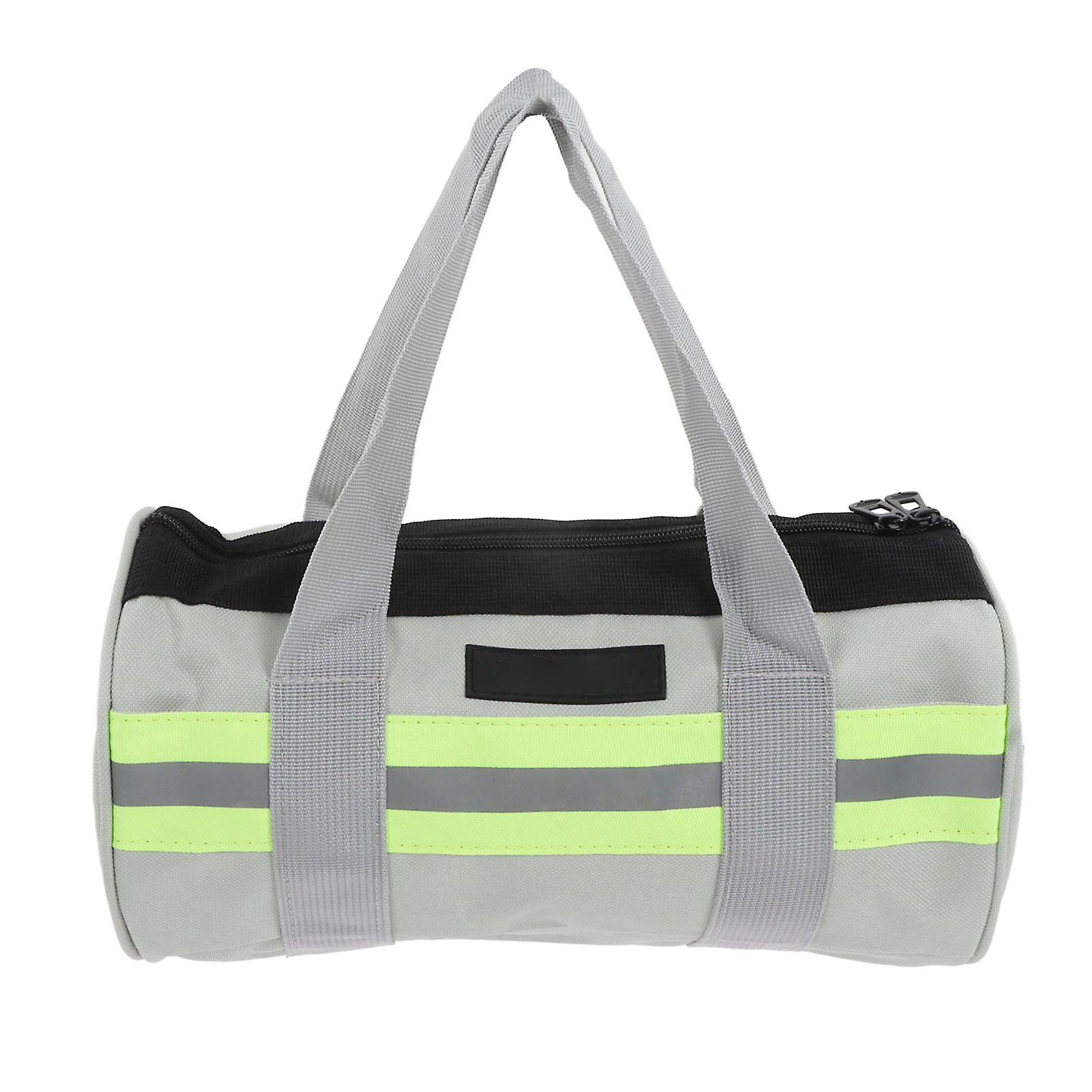 Tool Bag Large Capacity Double Layer Thickened Oxford Cloth Hardware Tool Storage Handbag with Reflective Strip 12in (30x16cm/11.8x6.3in)