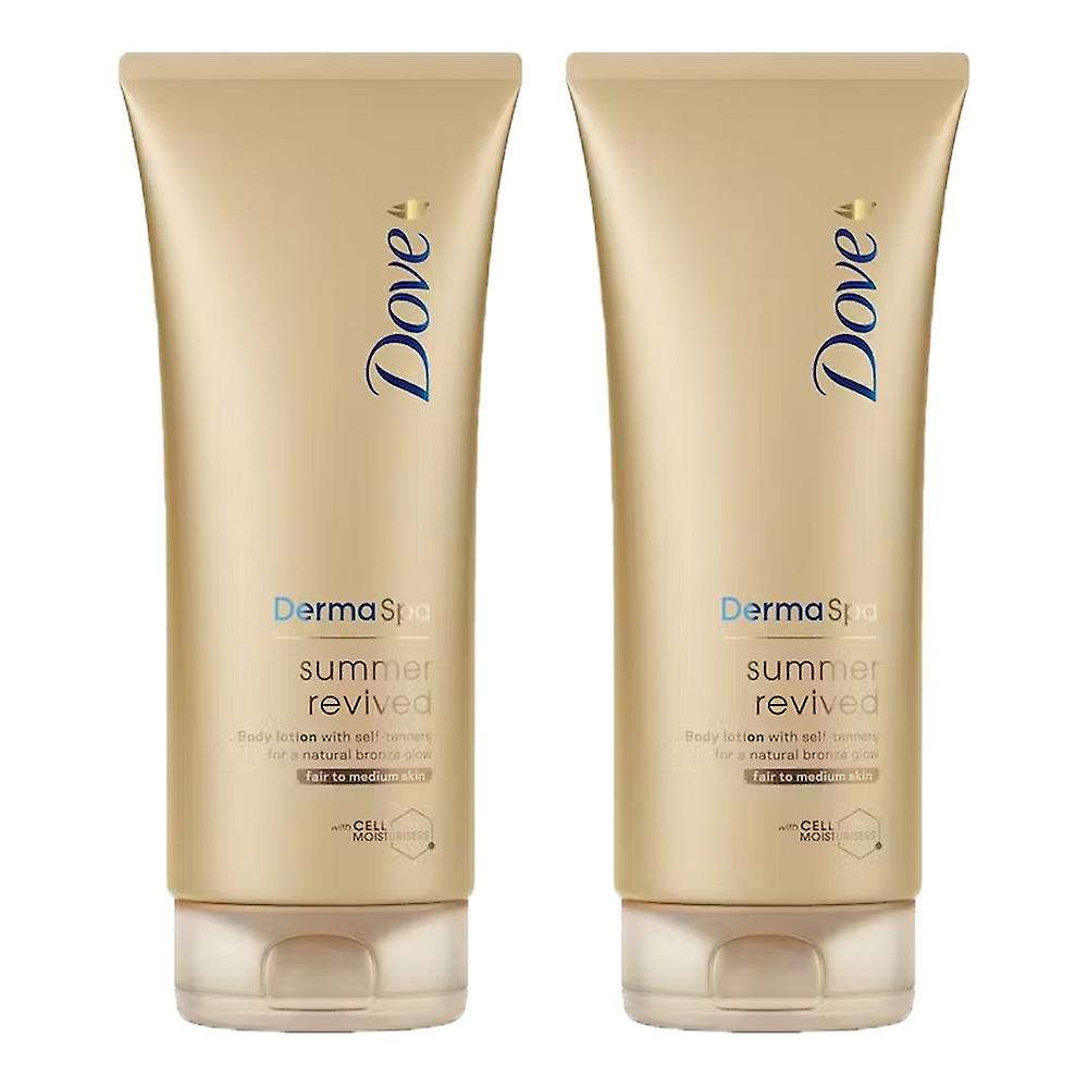 Dove Derma Spa Summer Revived Regular A Mediano 200ml x 2
