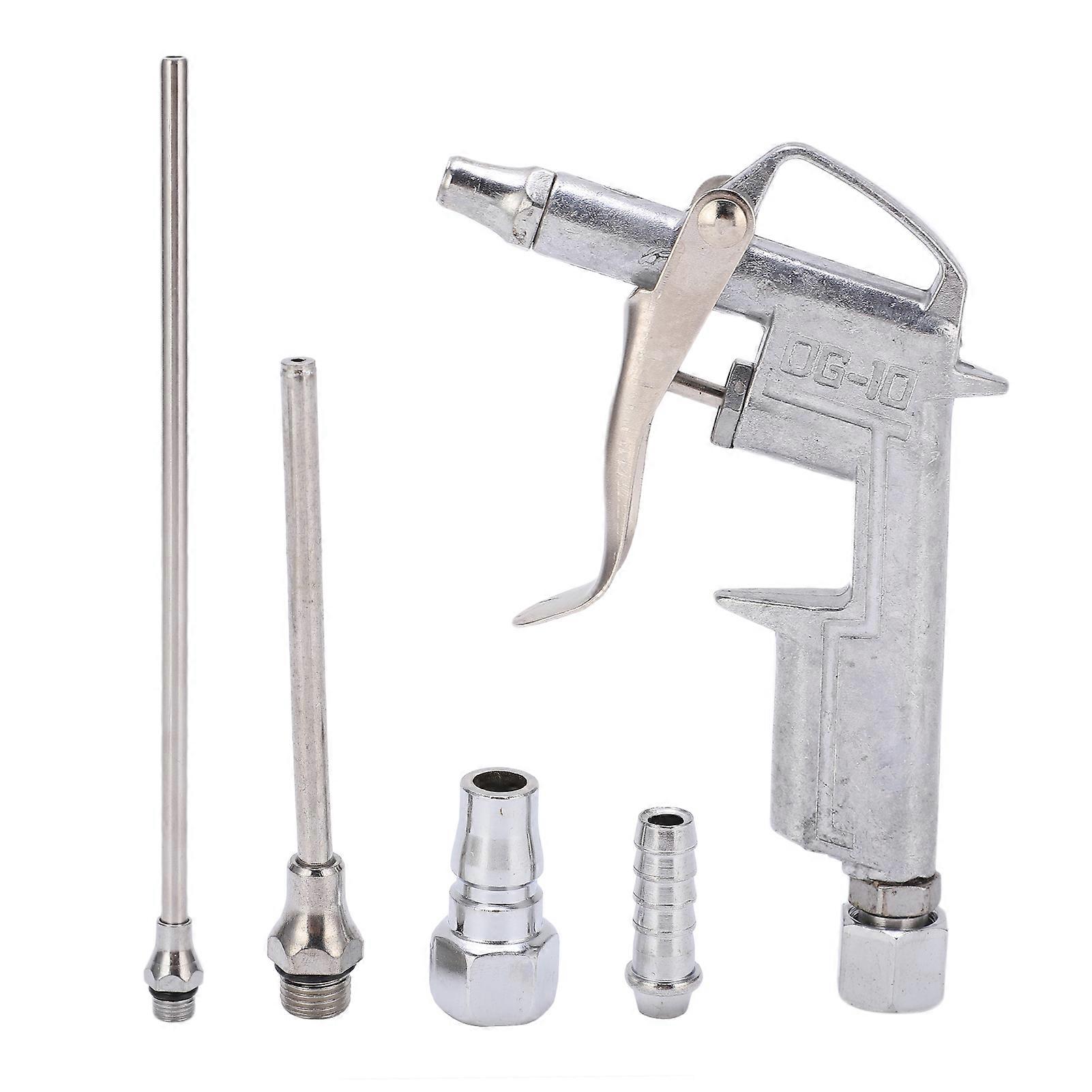 5pcs/set Air Duster Gun Universal Powerful Wind Cleaning Tool for Car Engine Interior Trim