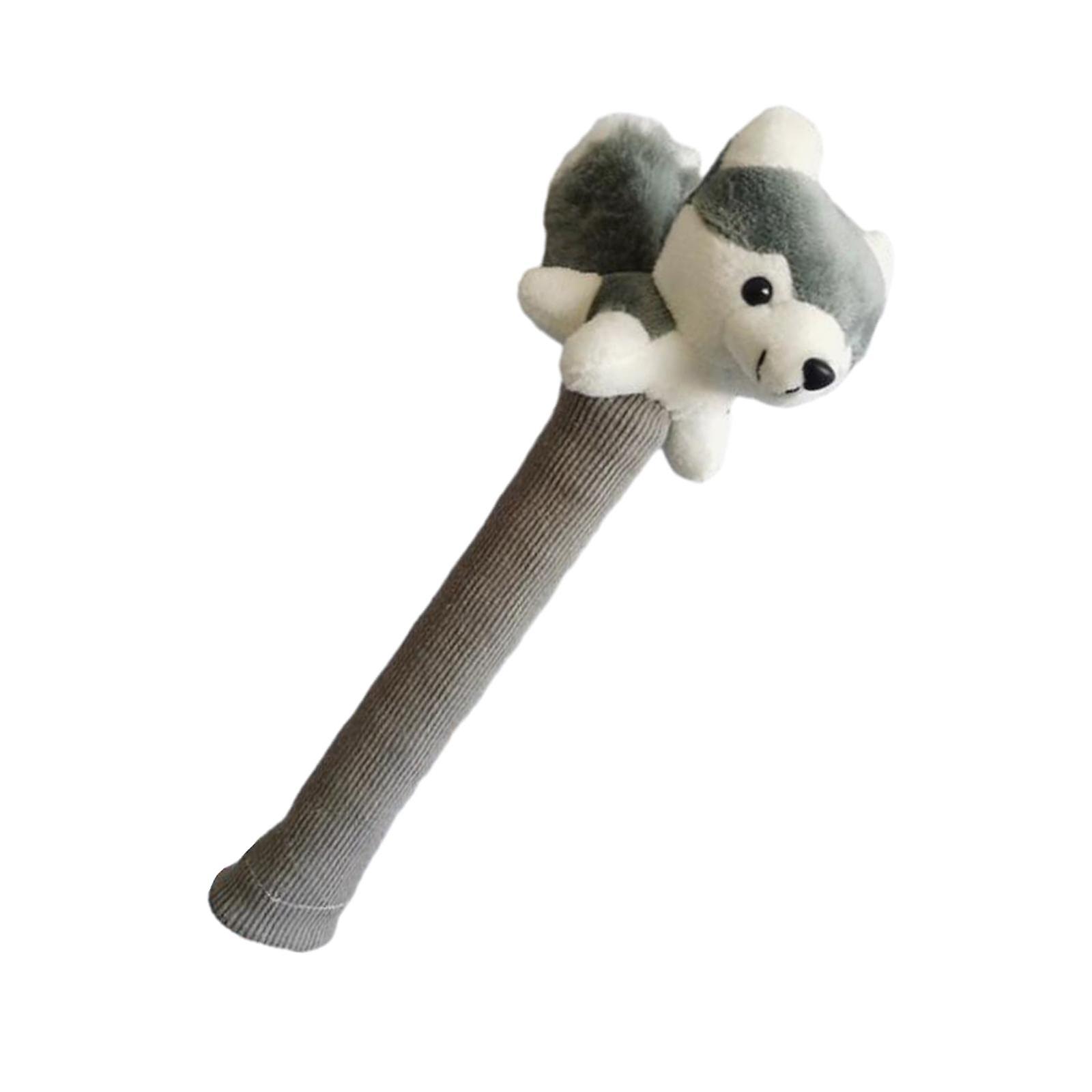 Badminton Racket Handle Cover Animal Doll Racket Handle Protective Cover Protector Decorative Racket Grip Handcraft Gift