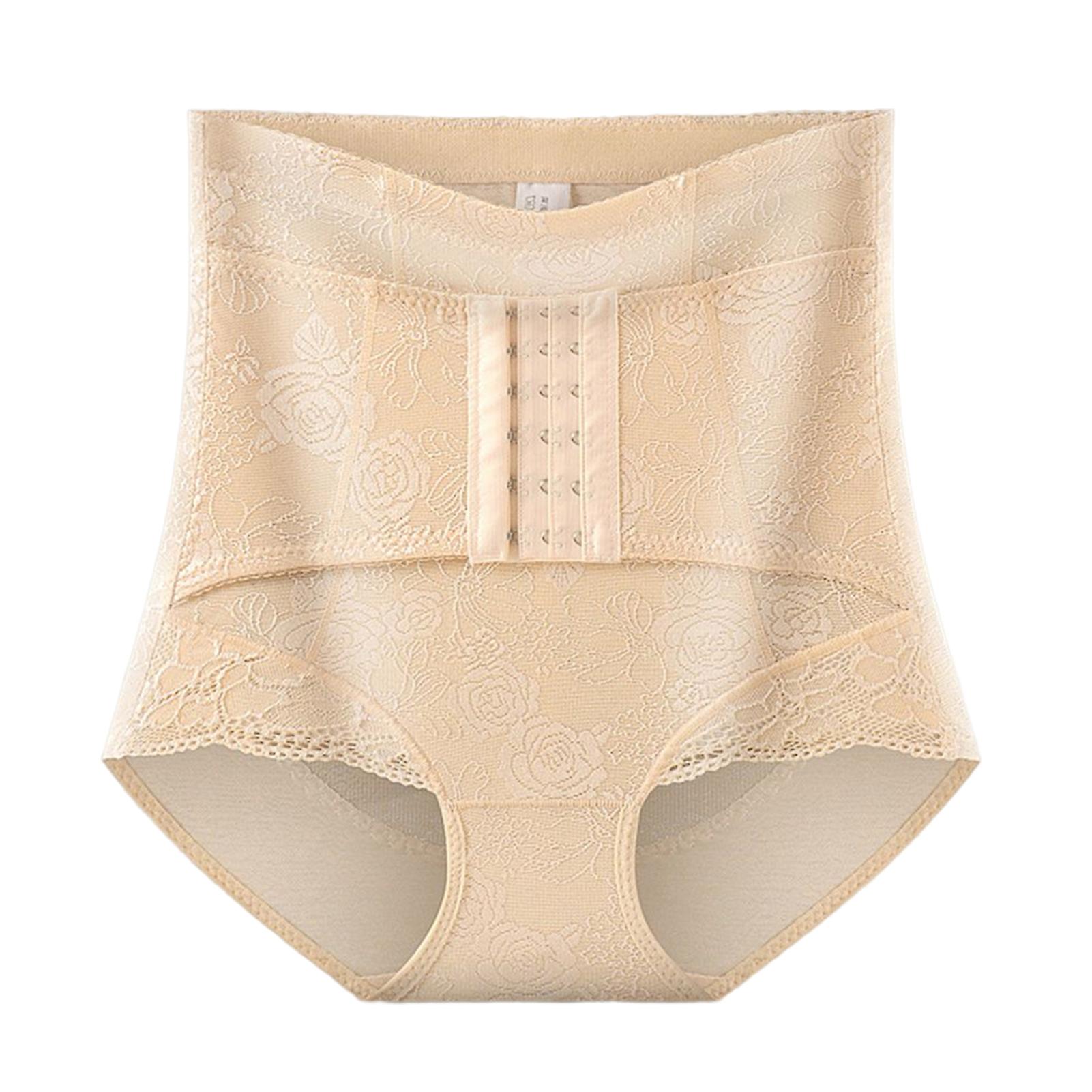 Mid Waist Abdomen Panties for Women High Elasticity Butt Lifting Shapewear Panties