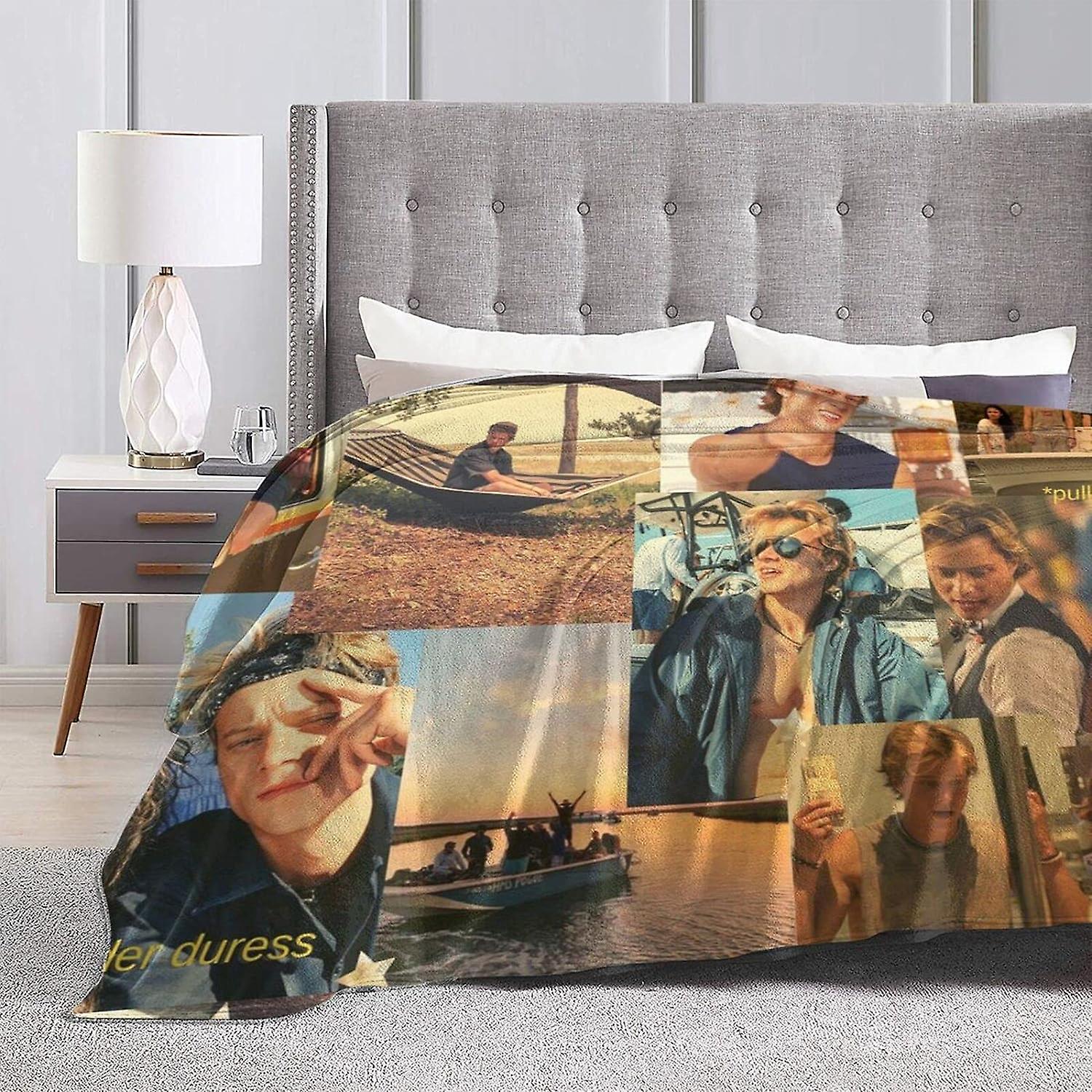 超ソフトフリースアウターバンクスフランネルスローsソファ&ベッド用50 "x40"