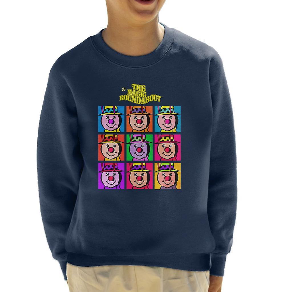 The Magic Roundabout Brian Pop Art Kid's Sweatshirt