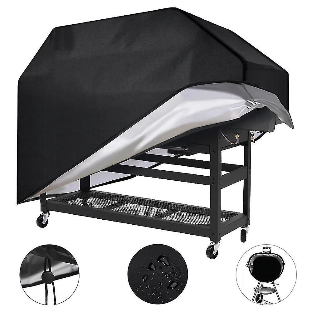 Bbq Grill Cover impermeabile Anti Dust Duty Patio Outdoor Garden Barbecue Cover Case (170 * 61 * 117cm)