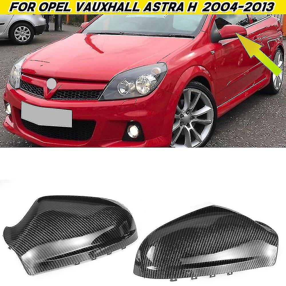 New Carbon Fiber Look Car Side Door Wing Rear View Mirror Cover Cover For Opel For Vauxhall For Ast