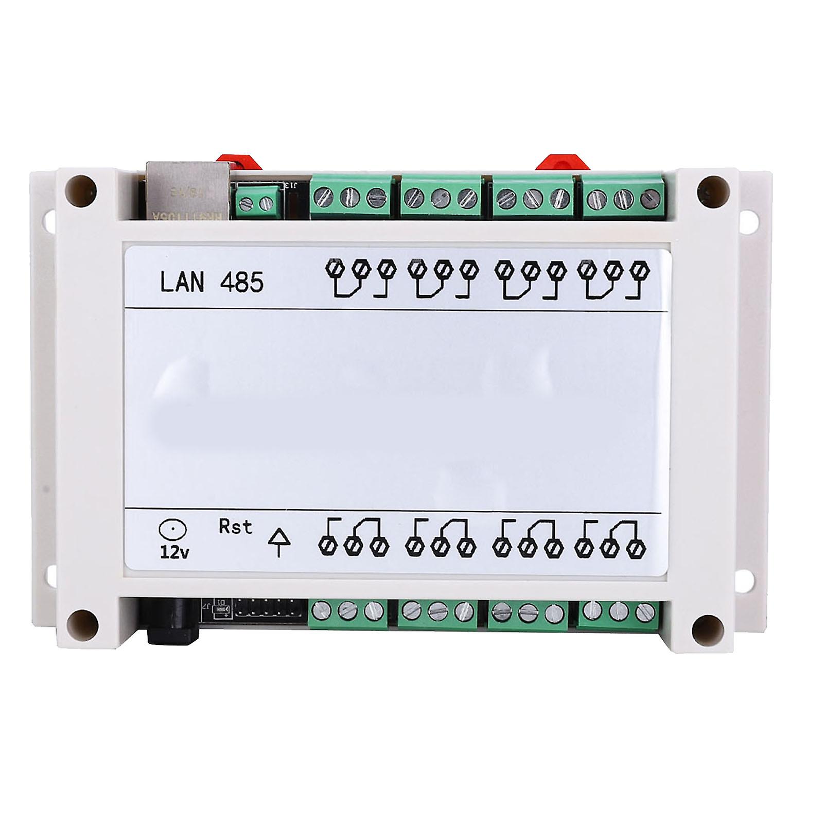 Ethernet RJ45 TCP/IP Relay Remote Control Module, Controller Network Web Server 8 Channels Relay Module Board 250V/AC 10A with RCBYR