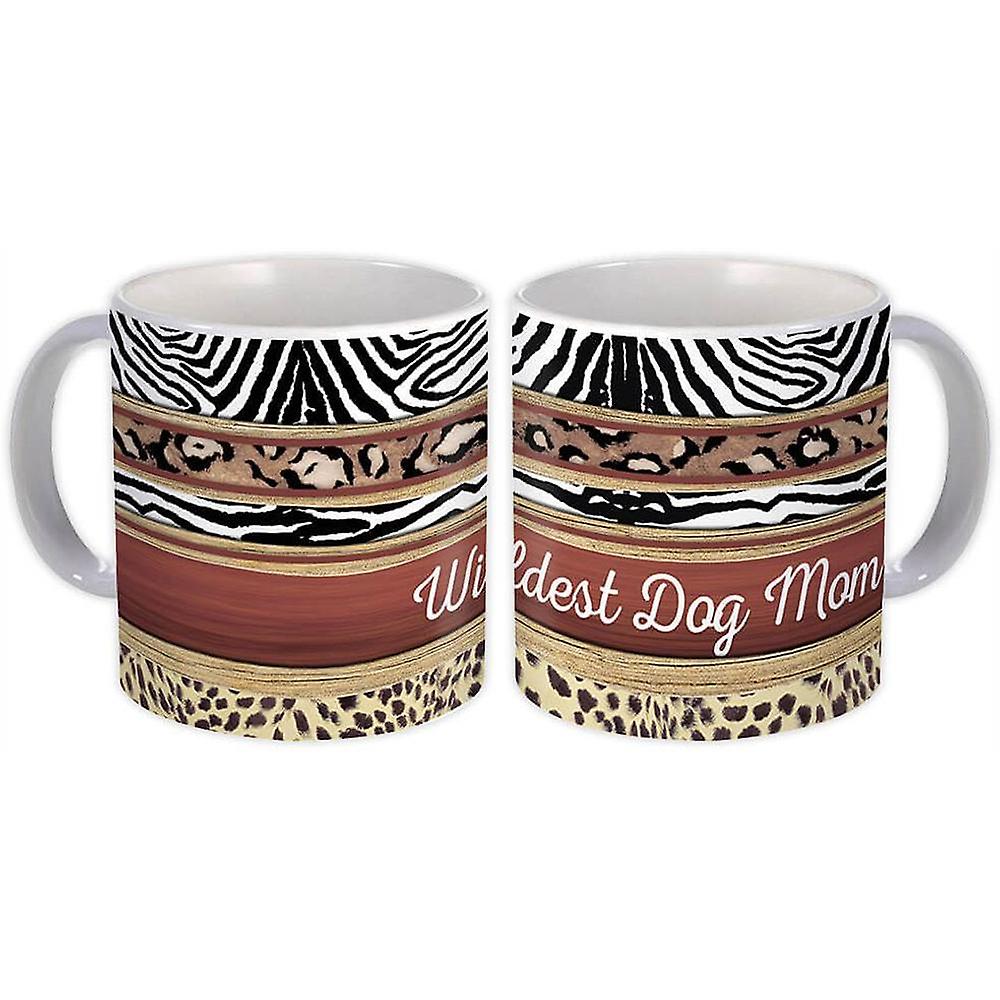 Gift Mug: Wildest Dog Mom Animal