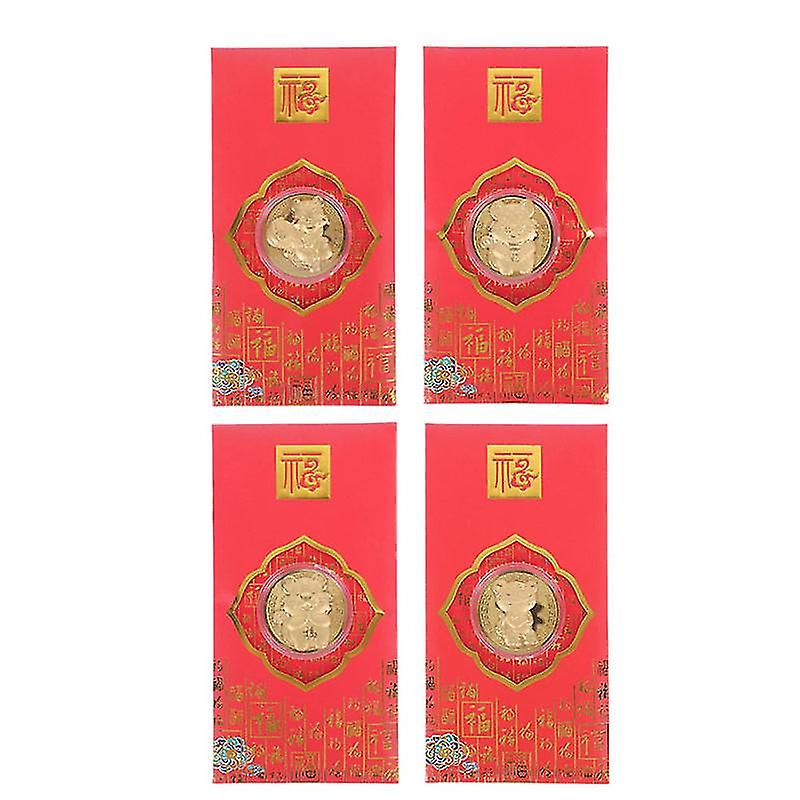4pcs New Year Red Packet