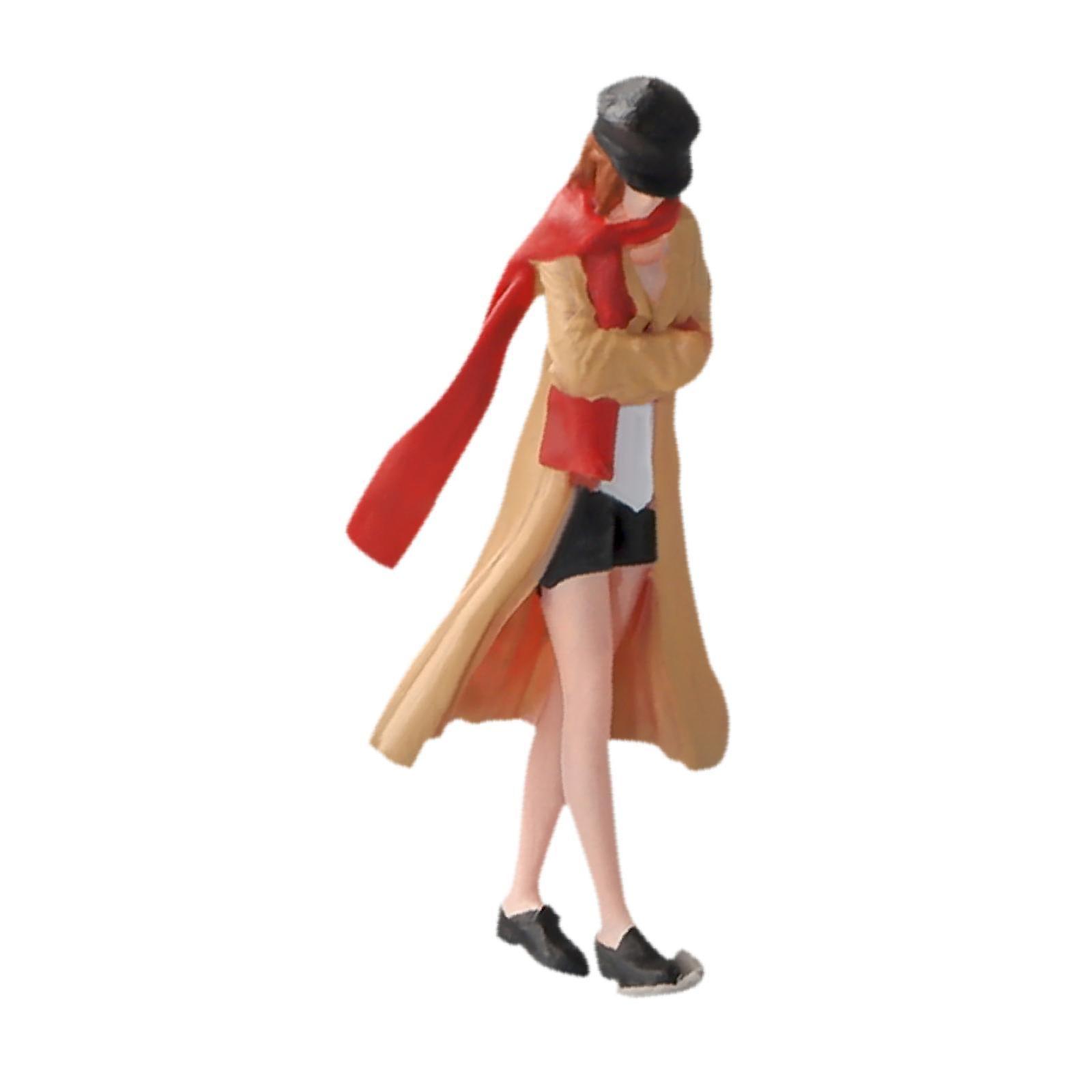 People Figurines 1/64 Scale Resin Simulated Figures for Dollhouse Sand Table