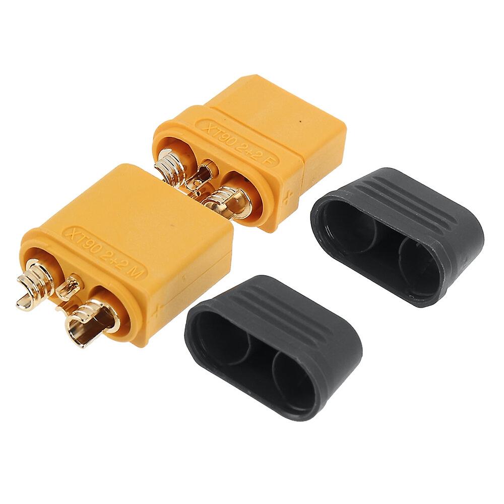 Amass Connector XT90(2+2) XT90(2+2)PW/PB Bullet Connector Wire cable Plug Male Female for FPV Drone