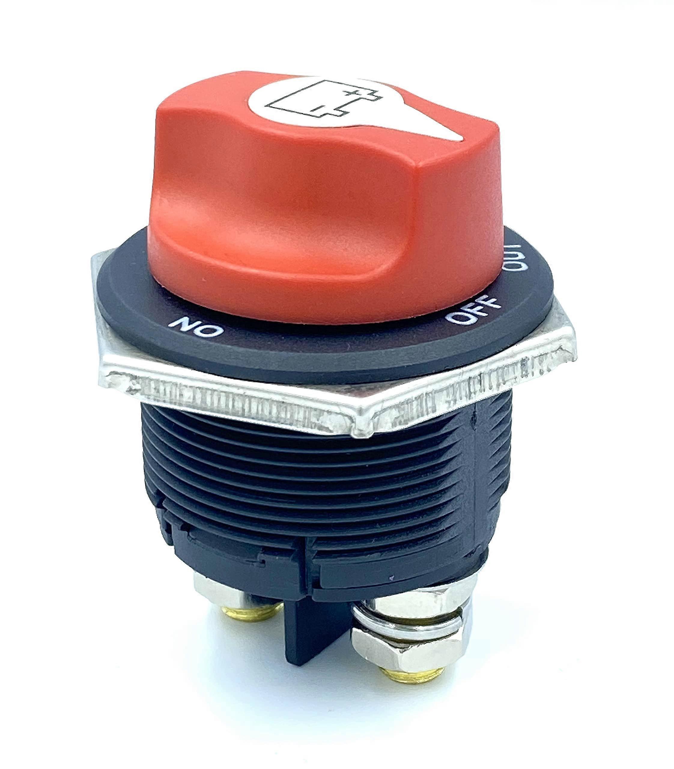 Car Battery Isolator Switch On/Off, Max 32V 200A CONT 300A INT Circuit Breaker Battery Disconnect Switch for Cars, Boats, Vehicles