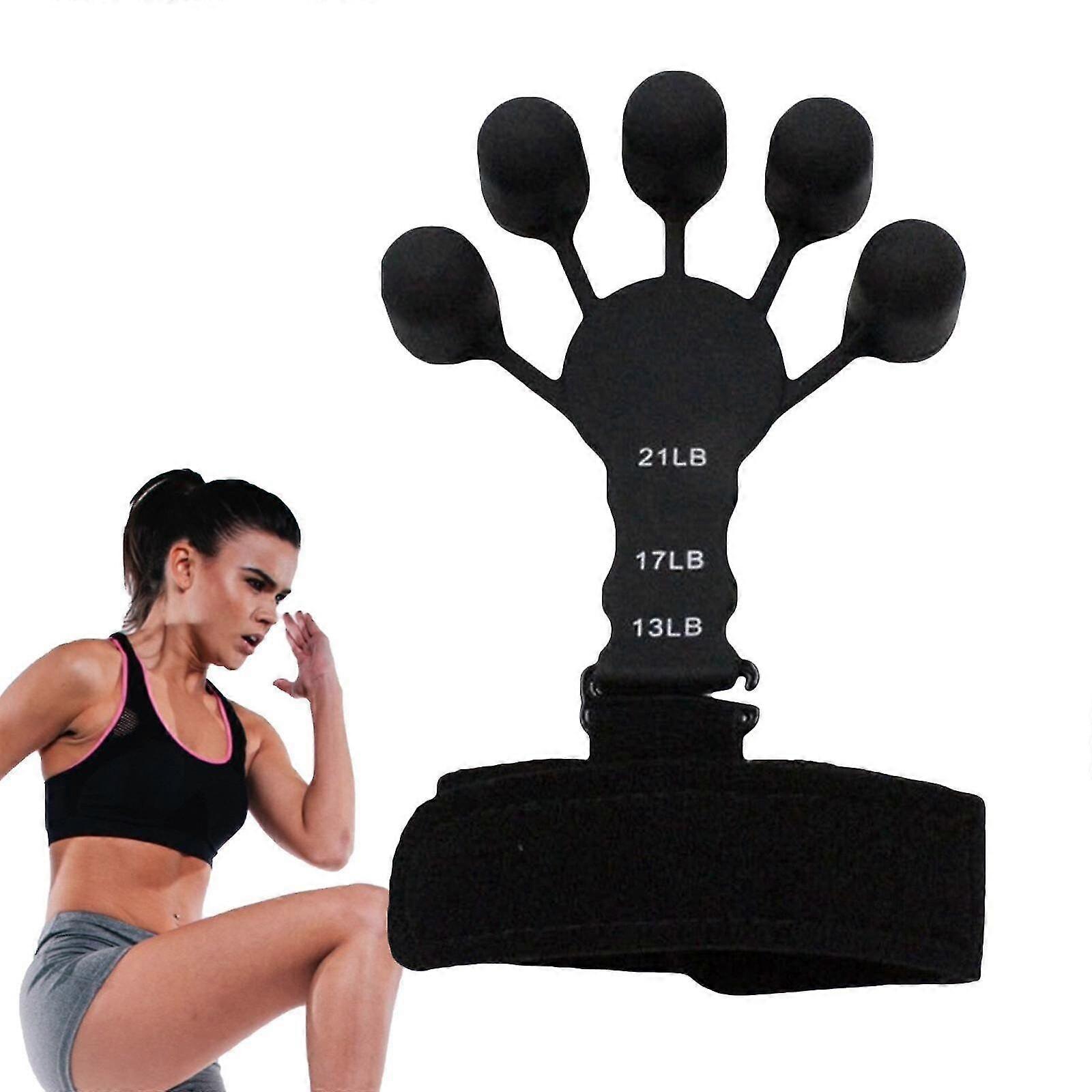 Finger Gripper Pacienti Posilnenie rúk Gitara Ohýbanie prstov A Extensi