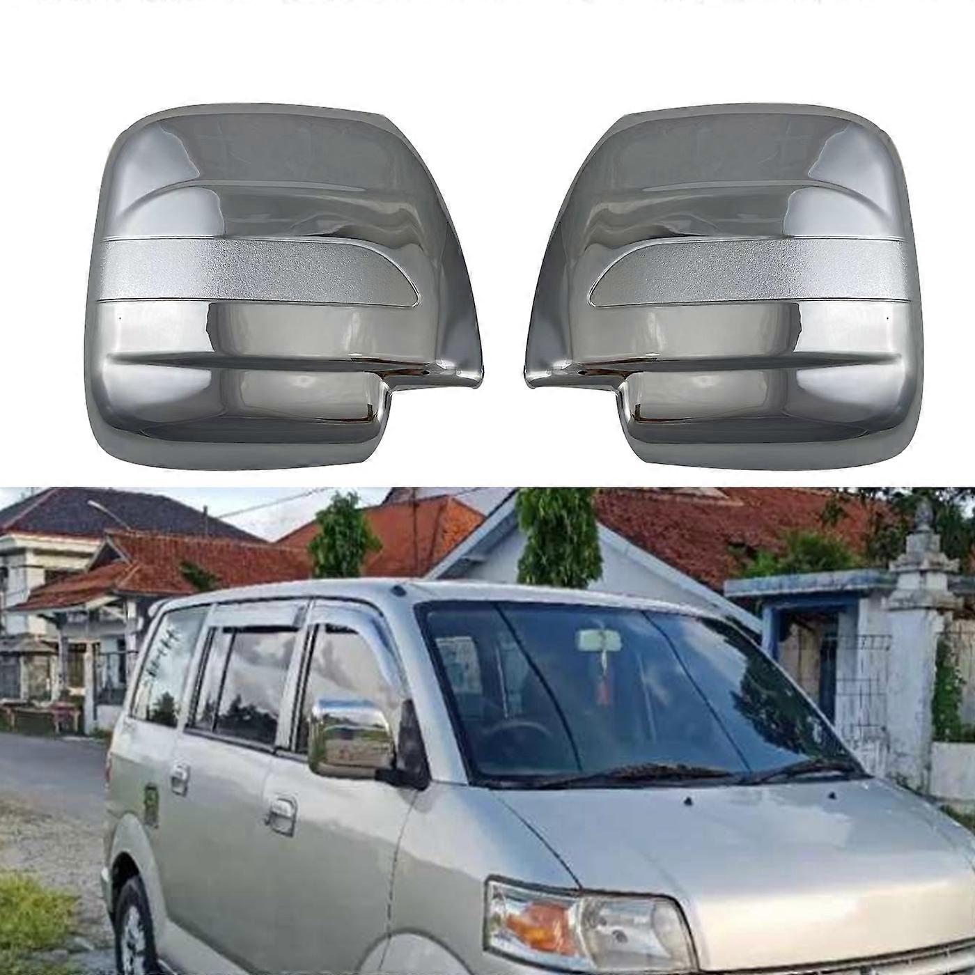 For 2005 Suzuki Apv Escudo2.0 Rearview Mirror Cover Abs Electroplating Decoration Rearview Mirror Cover Modification