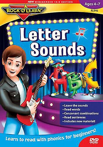 Rock N Learn Letter Sounds DVD (2012) cert E - Régió 2