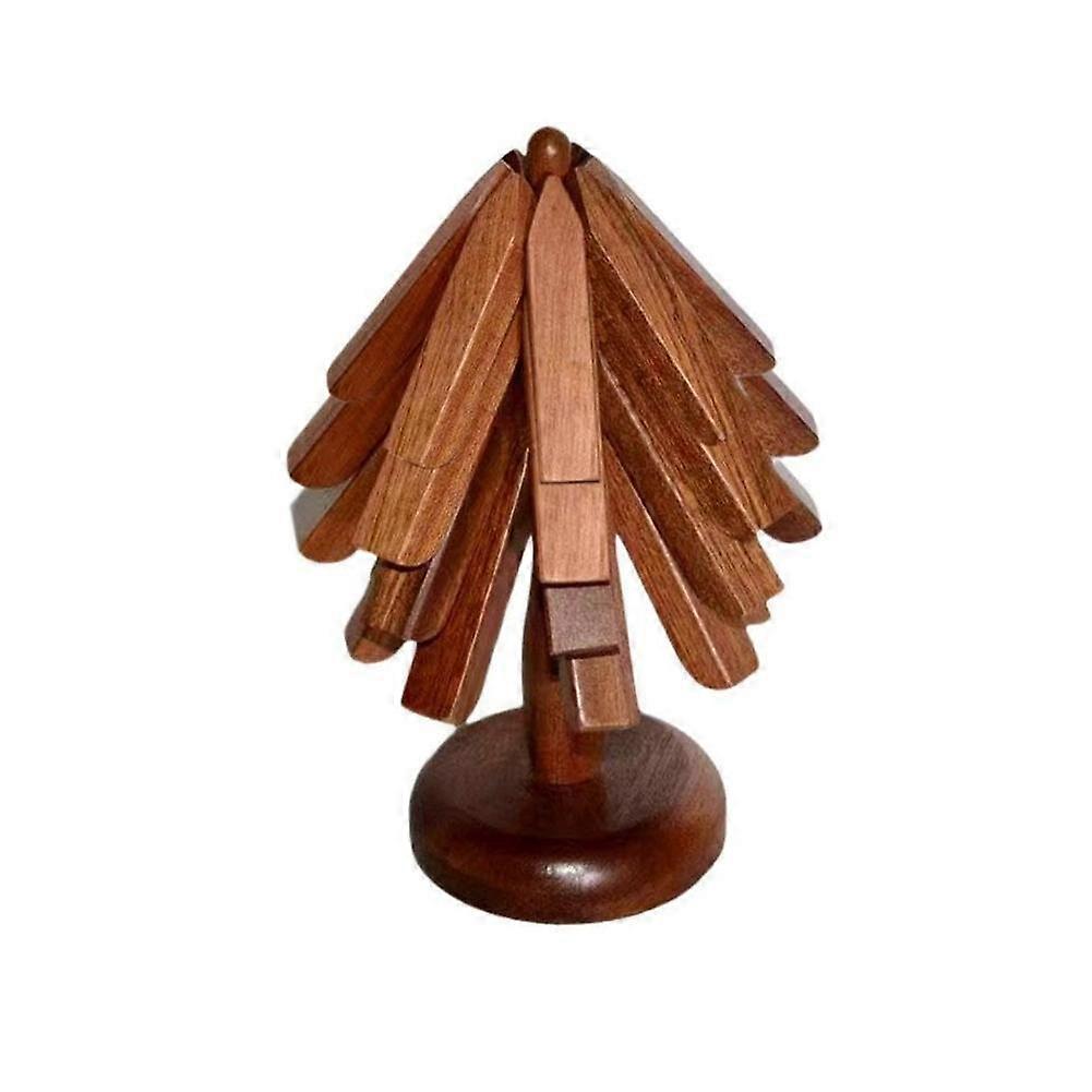 Set di sottopentola in legno Tappetino portapenne creativo per piatti caldi Piatti da cucina