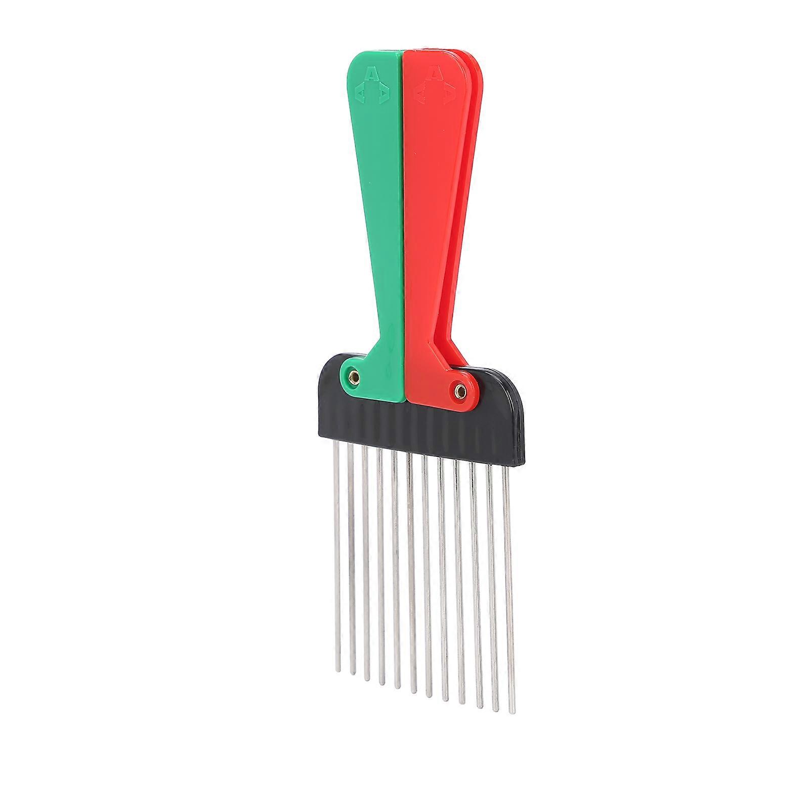 Portable Hair Salon Pick Comb Hairdressing Detangle Hair Pick Styling Tool Accessory