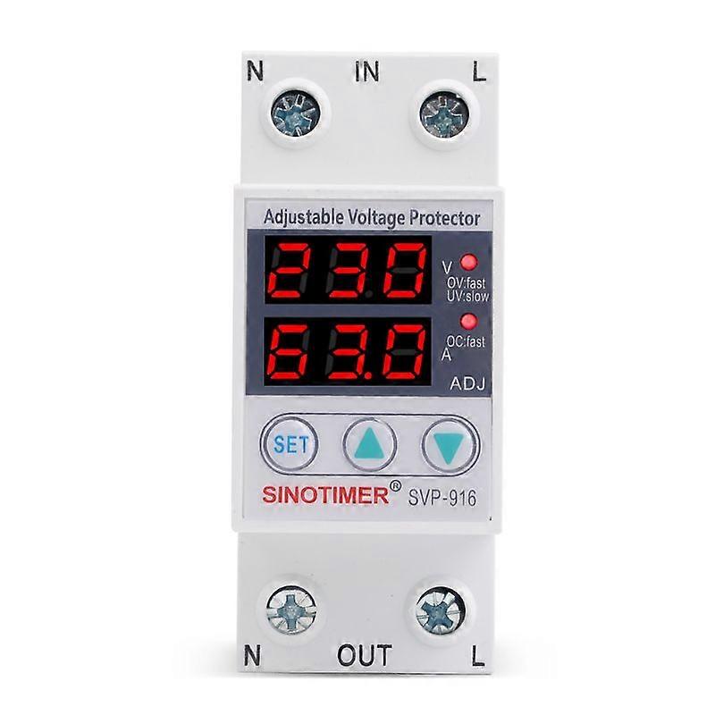 Digital Display Current Voltage Protector Air Circuit Breaker Power Switch