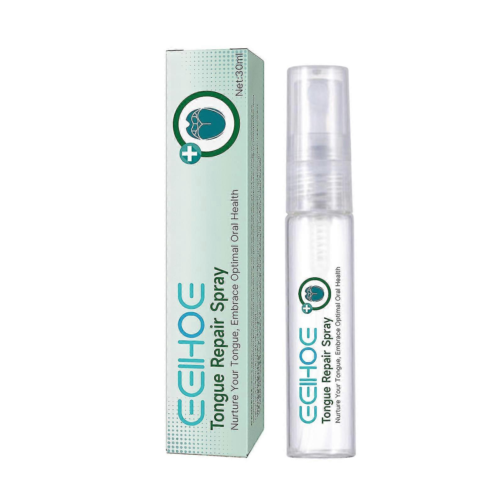 1-3Pcs Tongue Repair Spray for Dryness & Bad Breath, Dry Mouth Relief Spray, Breath Freshener Spray