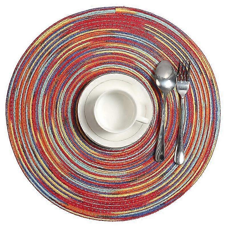 round place mats kitchen dining table runner heat slip