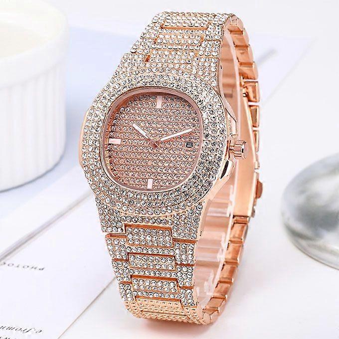 Luxury Rose Gold Wristwatch