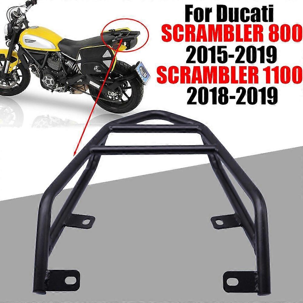 Porte-bagages Haute Capacité Porte-Bagages Arrière Moto Ducati Scrambler 1100 | Support Haute Résistance | Noir Jeu 4 Roulettes Pivotantes 2000kg