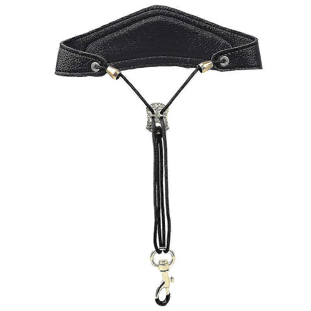 Professional Soft Padded Saxophone Neck Strap With Snap Hook For Alto Tenor