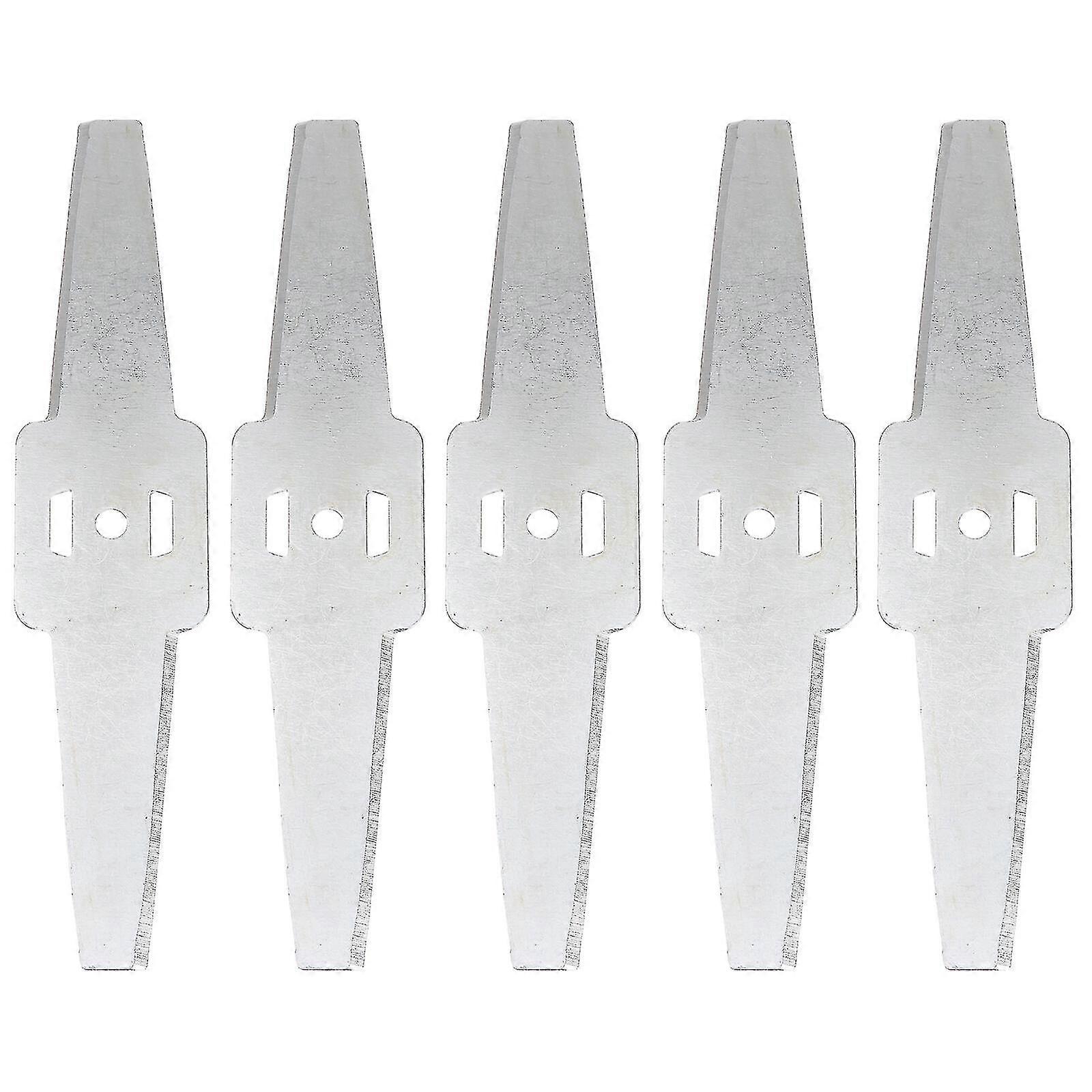5pcs Metal Grass String Trimmer Blades Lawn Mower Replacement Trimmer Tool-dwdz