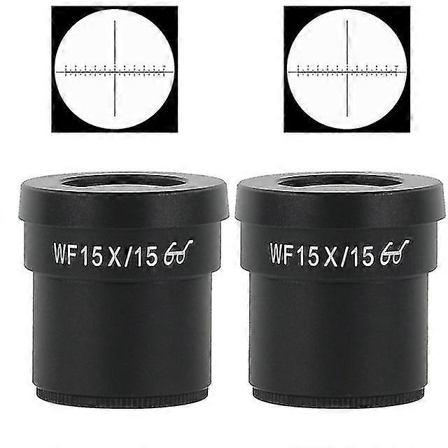 Okular mikroskopowy wf10x wf15x wf20x z linijką skalową 30mm interfejs szklany obiektyw do stereo lornetki trójokularowej