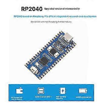 Rp2040 Plus Microcontroller Upgrade Rp2040 Dual Core Processor 16mb On-chip Flash For Pico
