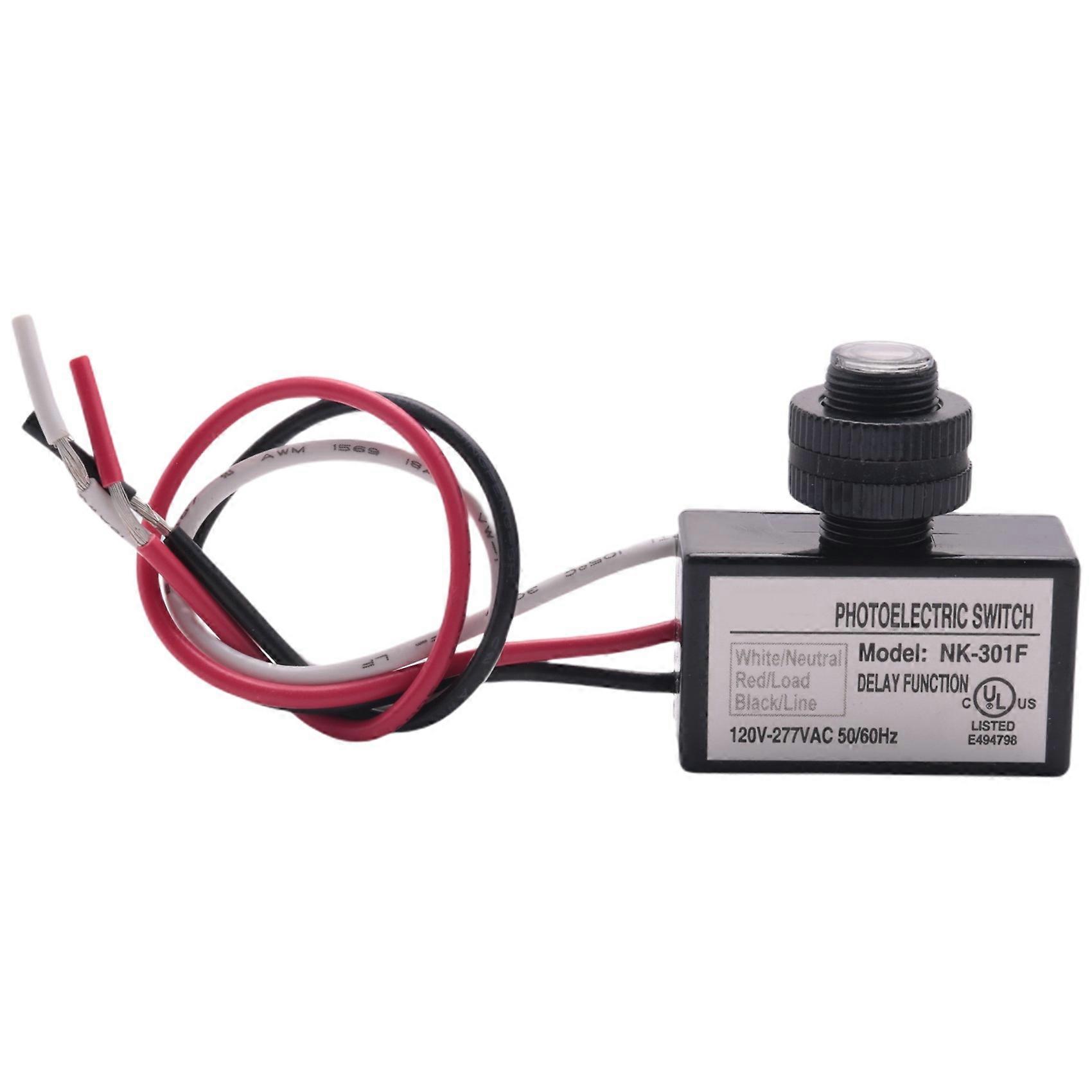 Photocell Switch -301F 120-277V Dusk to Dawn Sensor Photoelectric Switch Light Photocell Sensor Lig