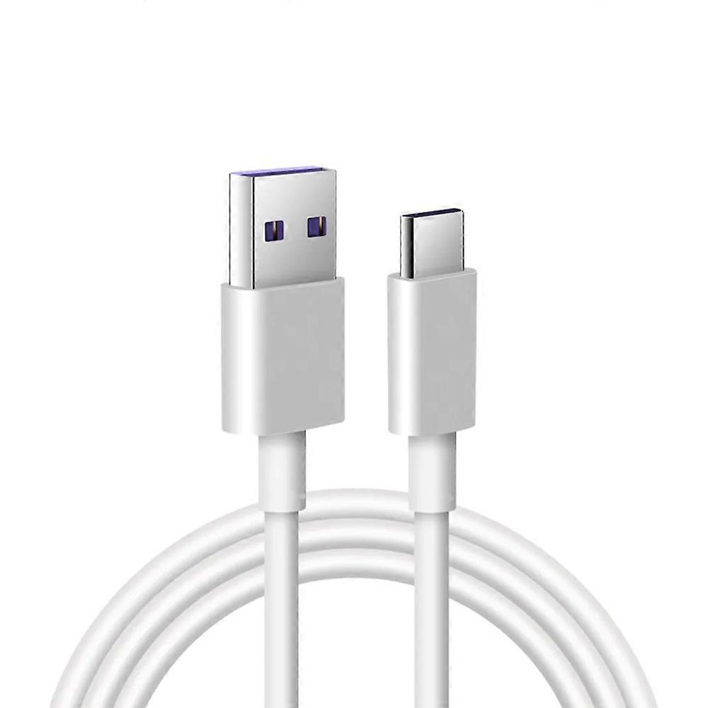 Cable USB-C SuperCharge 5A, 25W, 2m - Blanco