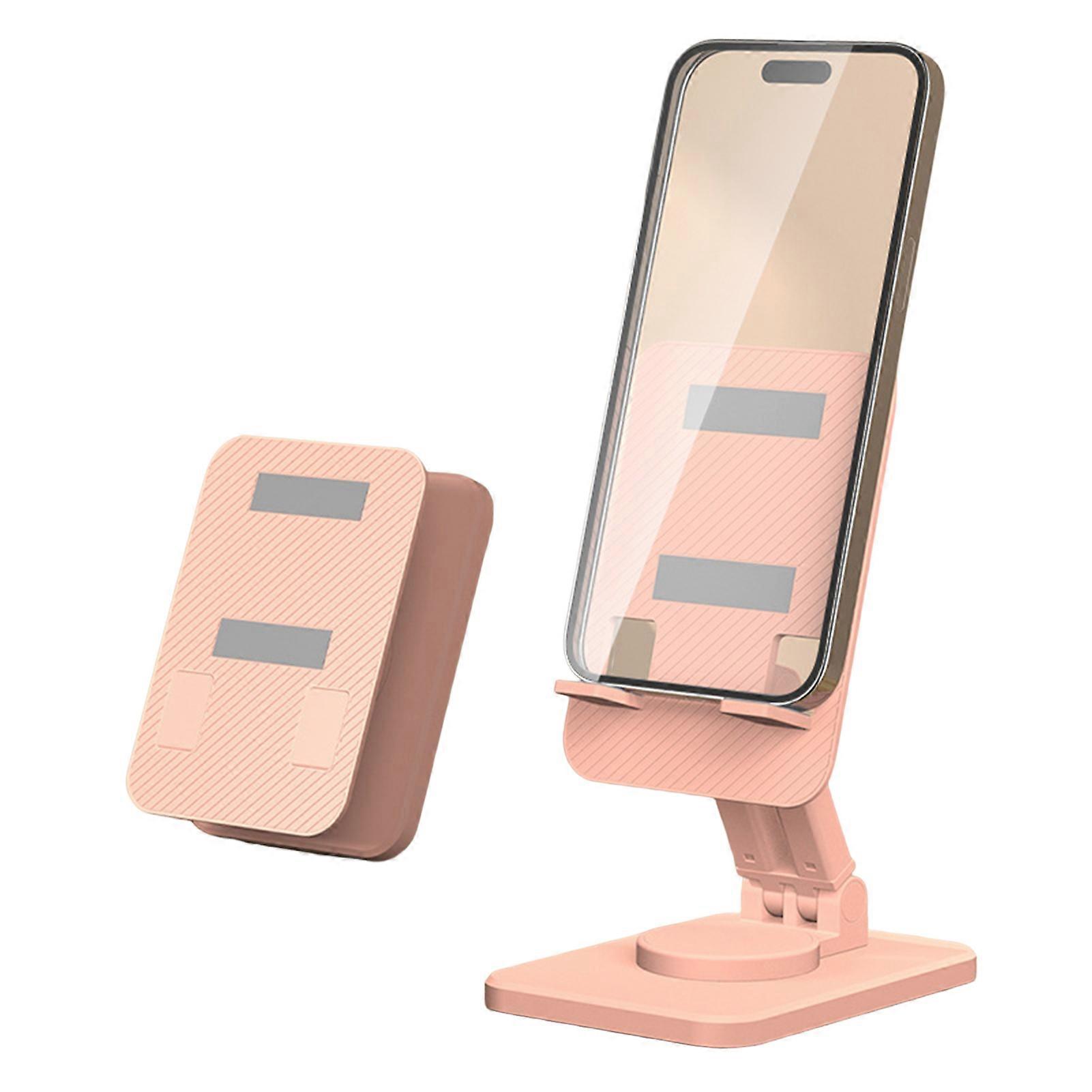 Portable Rotating Mobile Phone Holder Foldable Desktop Cell Phone Stand for Dormitories and Offices