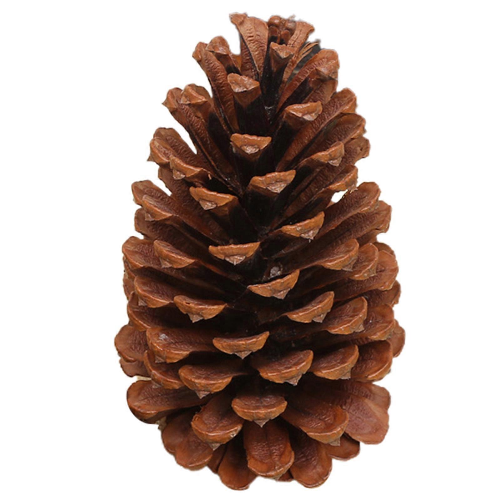 Christmas Pinecone Ornaments Natural Big Pine Cones Christmas Tree Decor For Home Outdoor Decoration