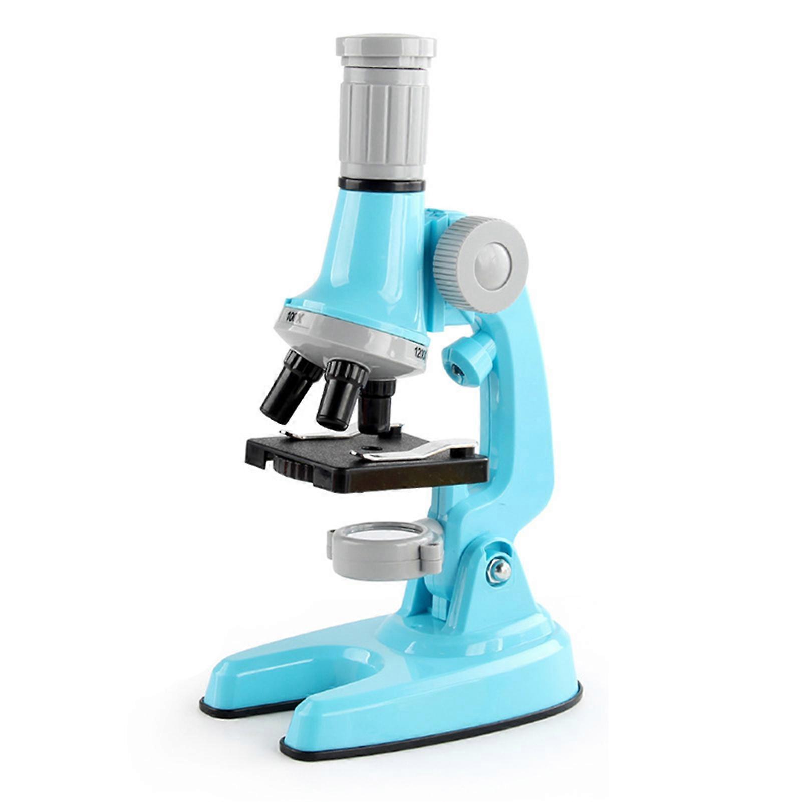 Science Kit Toy Microscope Intelligent Light Supplement of LED Light Source for Understanding the Structure of Microscope