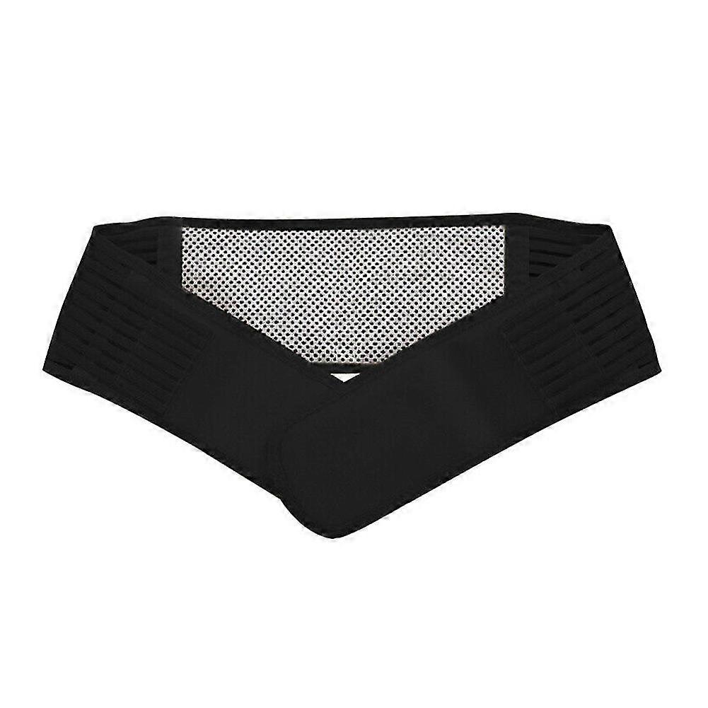 Lumbar Support Belt Back Braces Tourmaline Self-heating Magnetic Therapy Breathable Belt