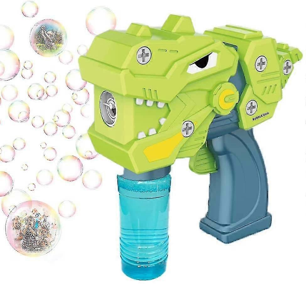 恐竜バブルマシン屋外玩具 - DIY恐竜銃シューティング屋外夏のゲーム