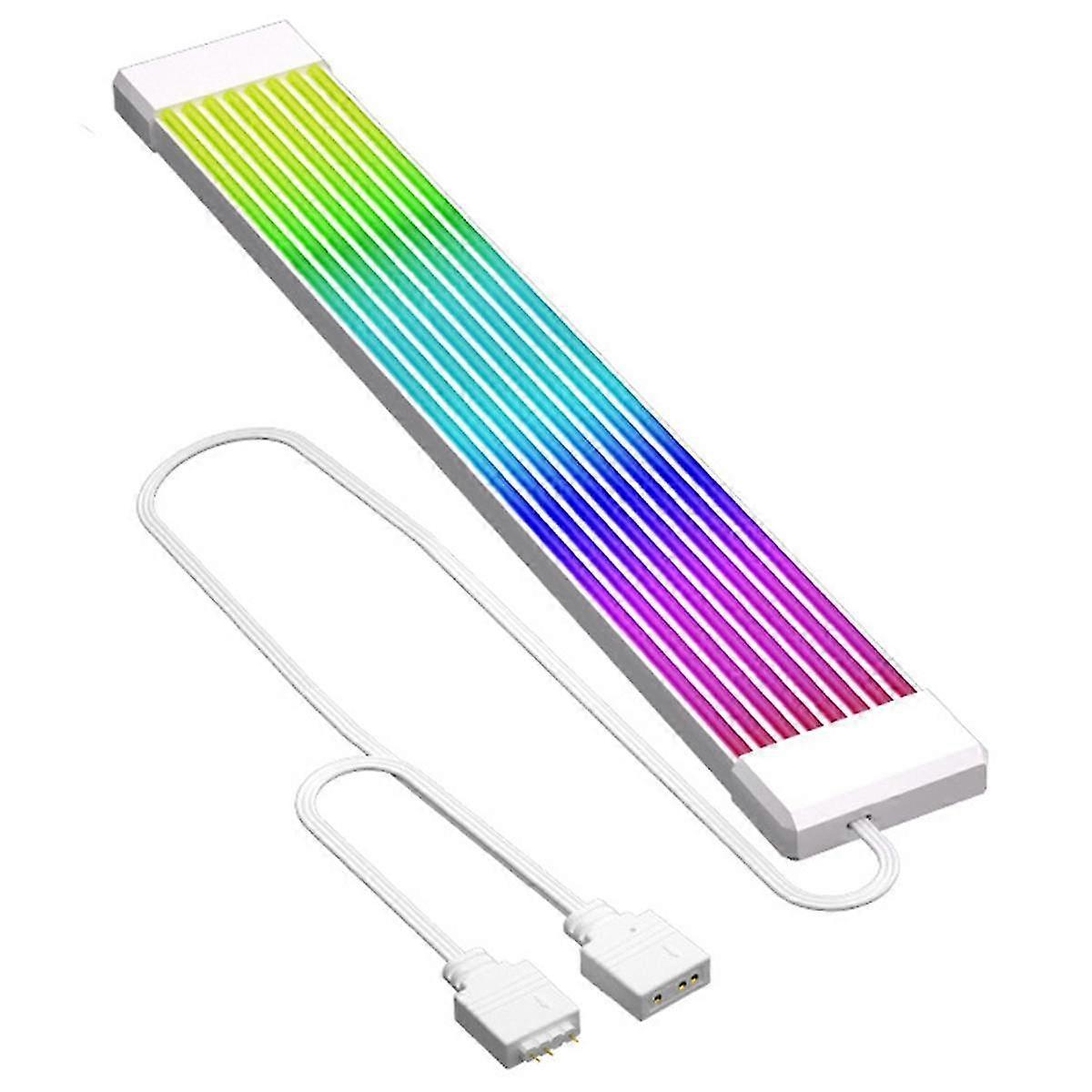 RGB LED-Streifen Argb Sync Board für Computer-Netzteil Atx 24pin GPU Grafikkarte 8pin Kabelgehäuse X8