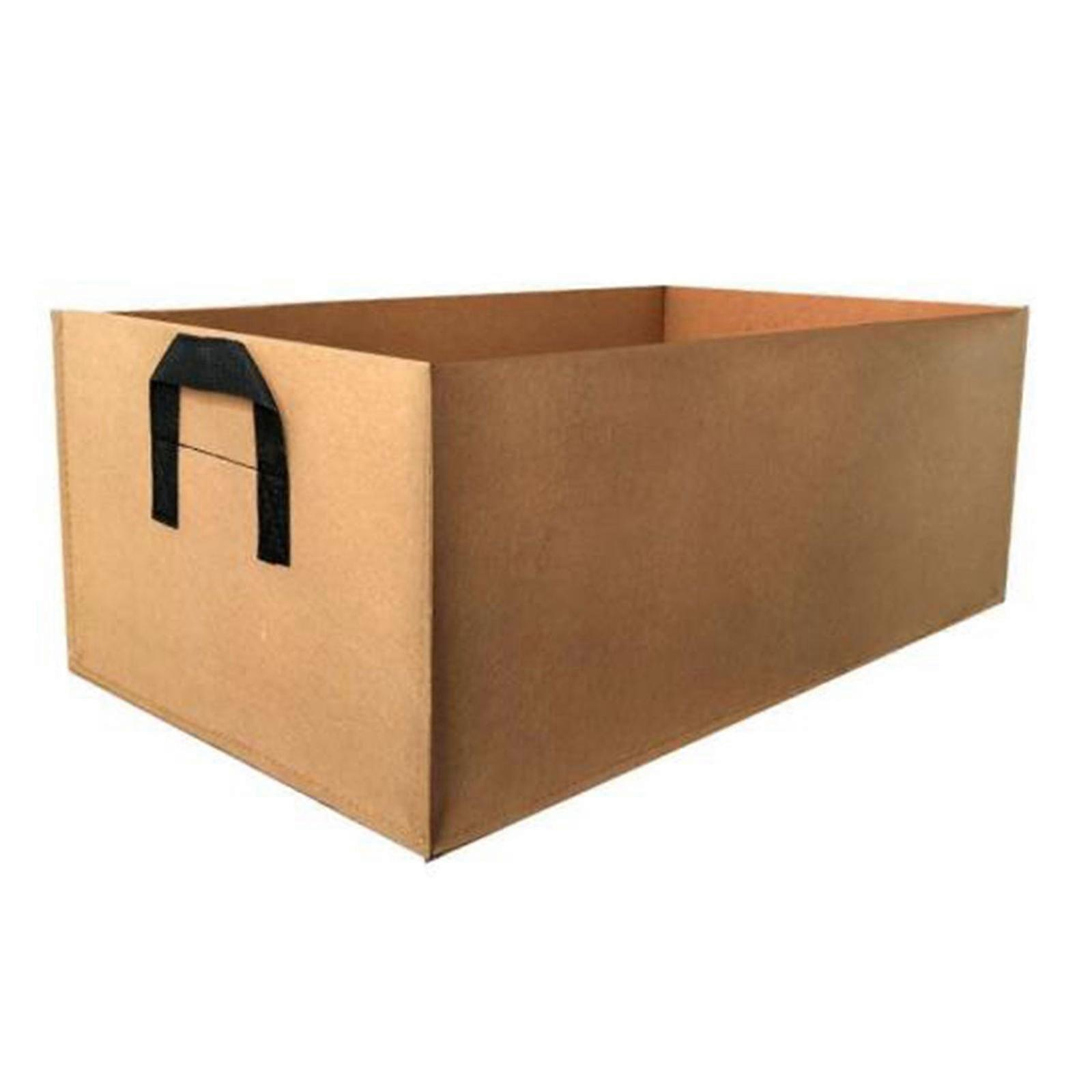 Rectangular Garden Growing Bag Plants Bags Square Planting Container Fabric