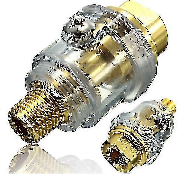 2pcs 1/4" Npt In-line Auto Lubricator Attachment For Air Tools/YY