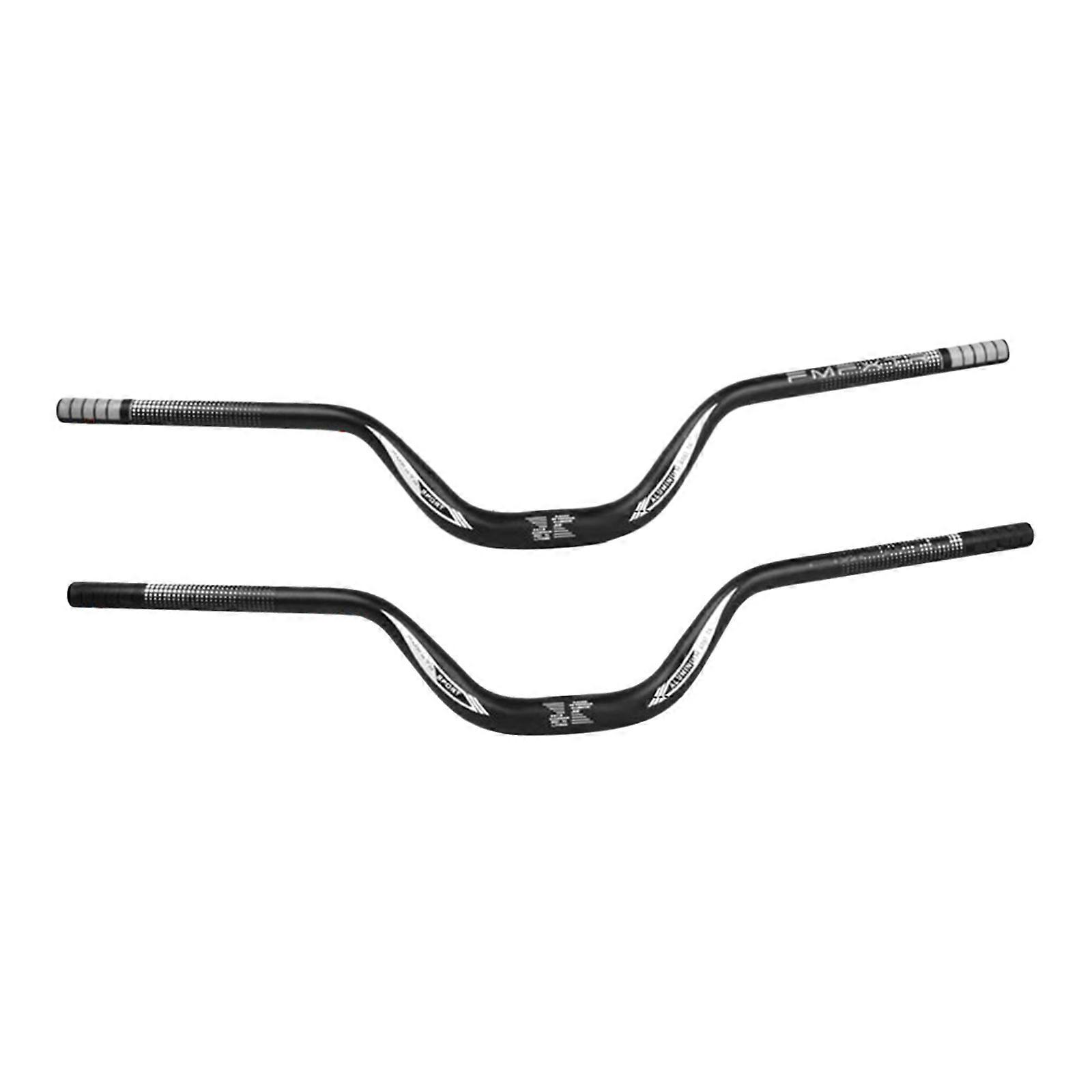 2x Mountain Bike Handlebar 31.8mm Extra Long Riser Bar