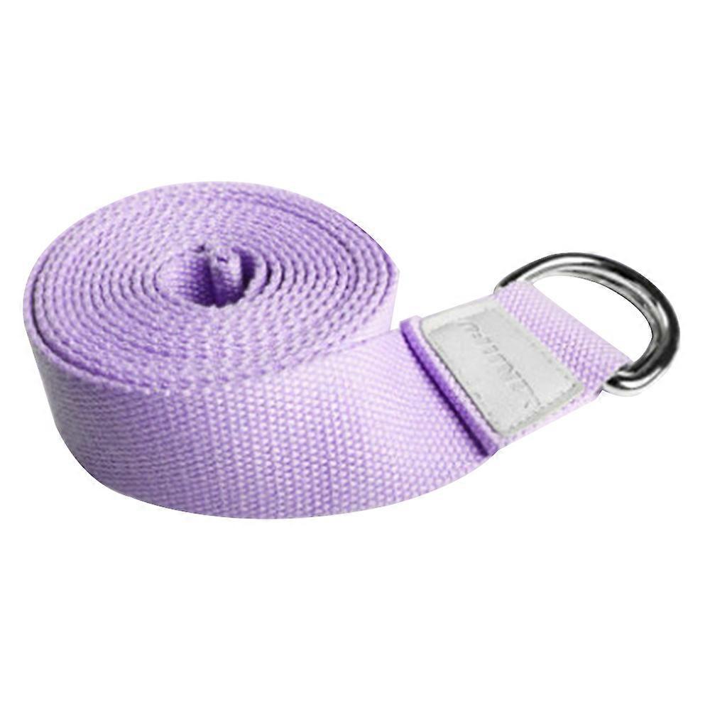 Yoga Exercise Strap with Adjustable D-Ring Buckle Loop , for Pilates Dance Gymnastics
