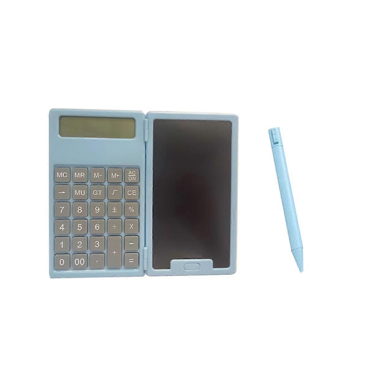 School Season Scientific Calculator Folding Tablet Business Office Portable Calculator LCD Tablet,L