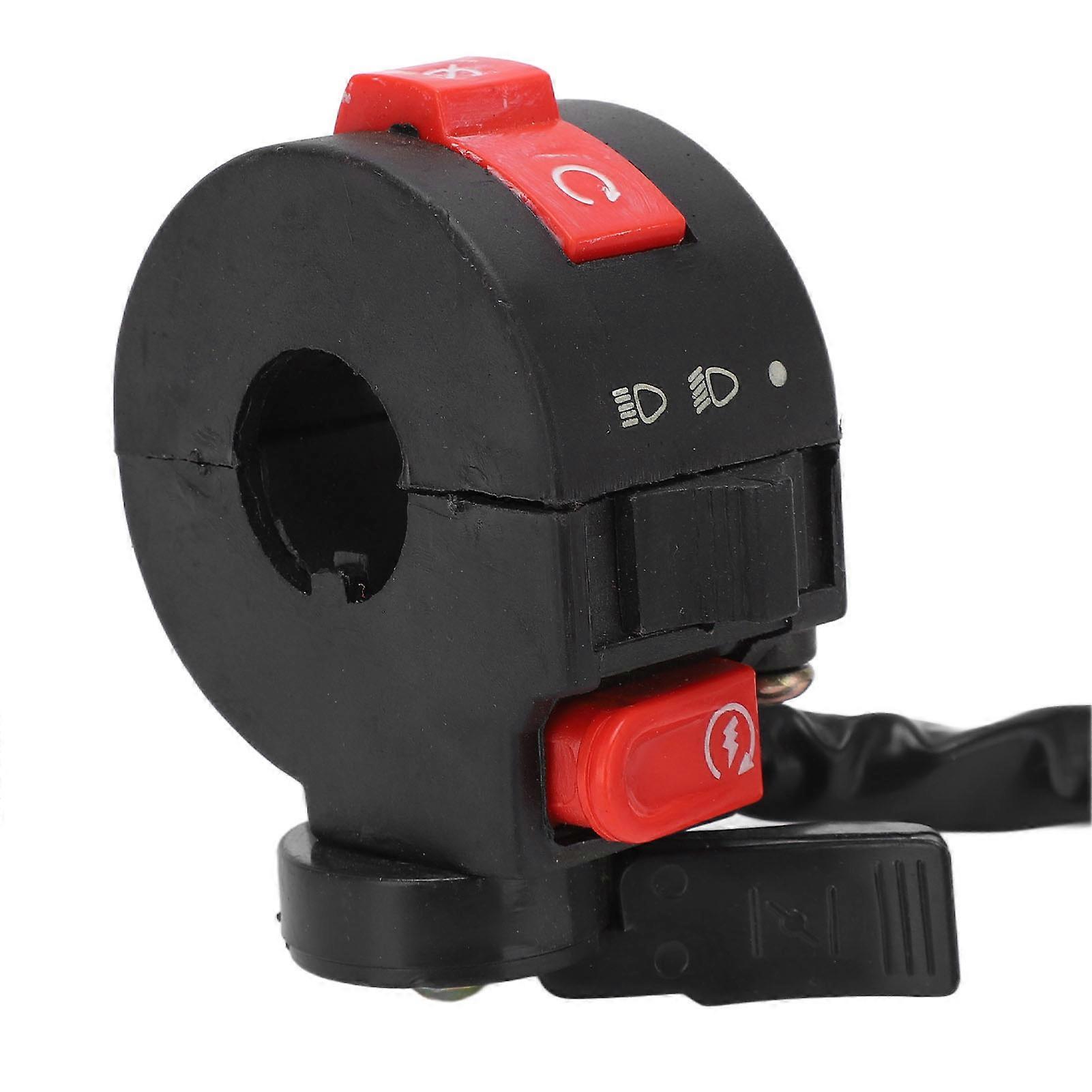 Engine Start Push Button Switch with Waterproof Cap Universal for 12V/24V Car Truck Boat RV ATV