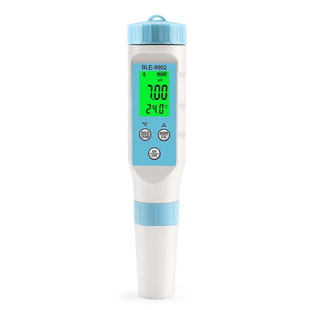 Smart Bluetooth PH Meter PH Tester 0.01 PH High Accuracy Water Quality Tester with ATC: 3 in 1 PH E
