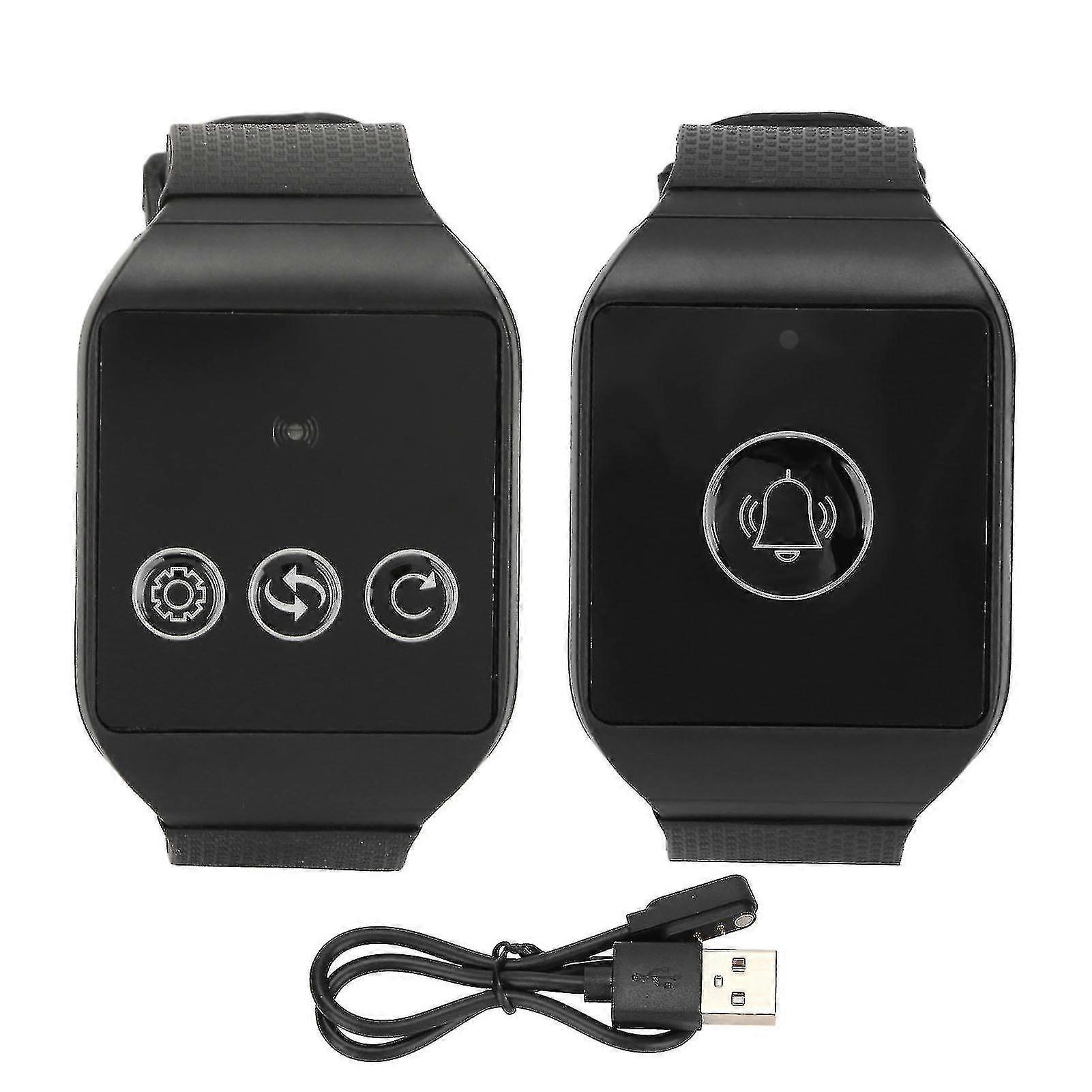 Wireless Nurse Calling System with Waterproof Rechargeable Battery and 3 Prompt Modes - RF Wireless Technology-In stock