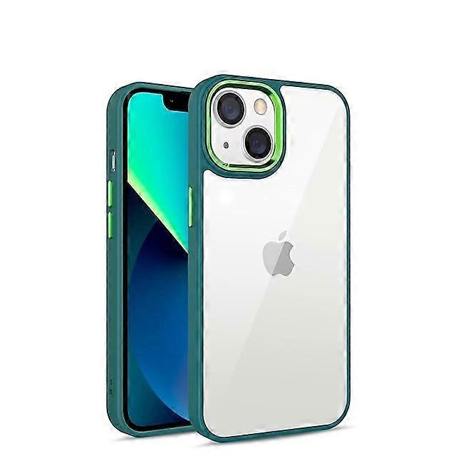 Phone Case For Apple Back Cover Classic Series iPhone 13 Pro Max 12 11 SE 2022 X XR XS Max 8 7 Bumper Frame Transparent Soft Edges Solid Colored PC