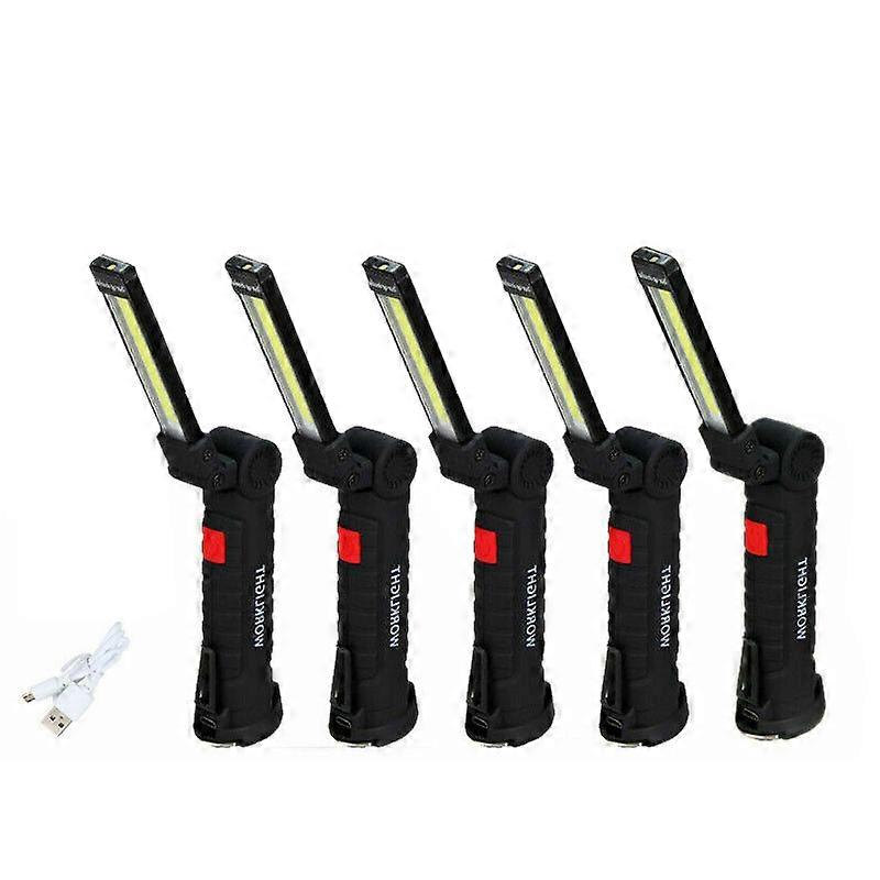 Multifunction 1000 Lumen COB LED Work Light Lamp Magnetic Torch USB Rechargeable