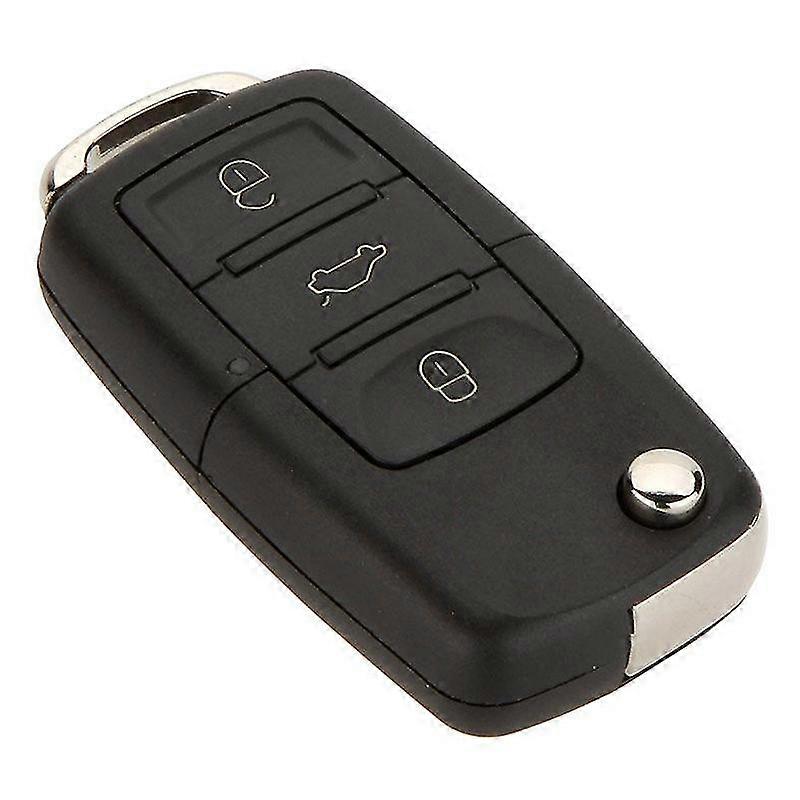 3 Button Replacement Keyless Entry Remote Car Flip Key Shell Fob Case For Beetle