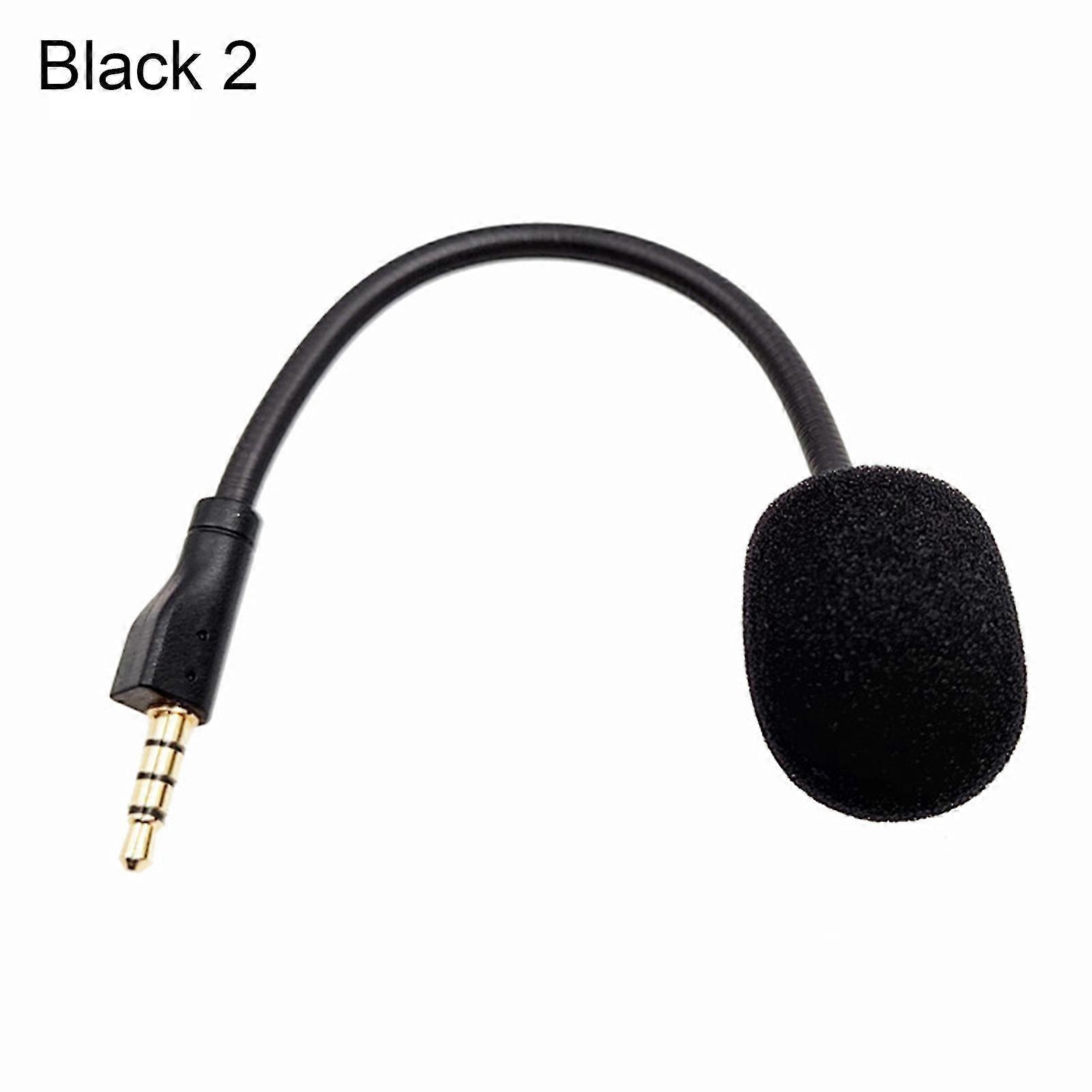 Headset Microphone Plug Play Replaceable Flexible 3.5mm Omnidirectional Gaming Headphone Microphone Compatible Logitech-g Pro X
